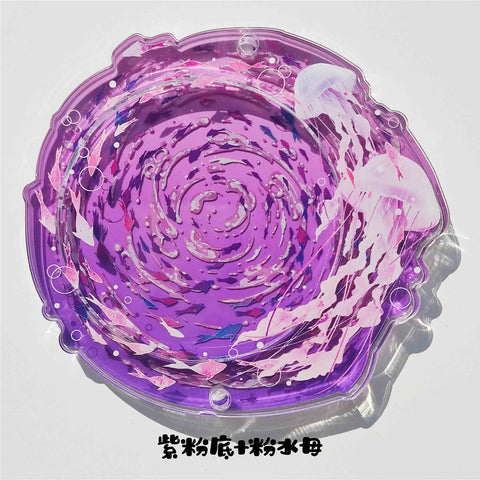 ［推し活グッズ］缶バッジ アクリルフレーム 75mm【潮汐】