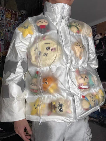 ［推し活グッズ］痛ジャケット 中綿ダウンジャケット