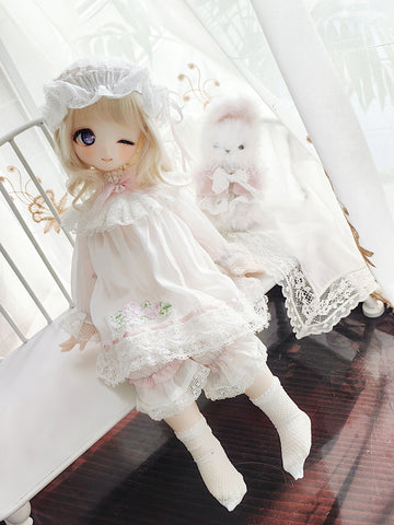 ［BJD服］1/4 kumakoドール 人形用 衣装セット【玫瑰doll】