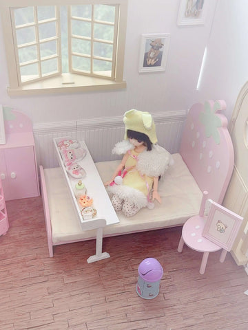 ［BJD小物］1/6 ドール用 手作り いちご家具【43S448】
