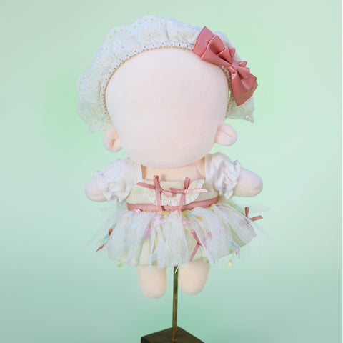 ［ぬい服］20cm 無属性 ぬいぐるみ用服【玫瑰奶油】