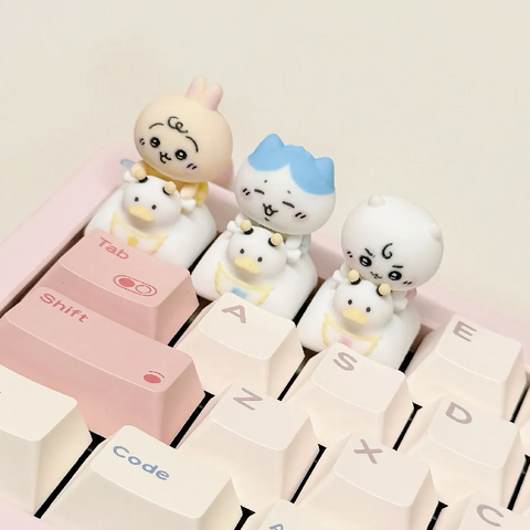 ［ちいかわ］手作り キーキャップ【メカニカルキーボード】