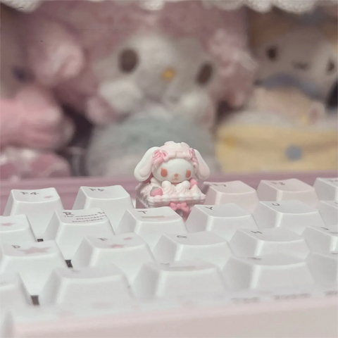 ［サンリオ］シュガーバニーズ 手作り キーキャップ【メカニカルキーボード】