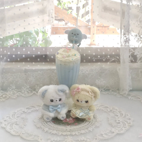 ［ぬい本体］MIDO 11cm 動物 ぬいぐるみ【木偶熊】