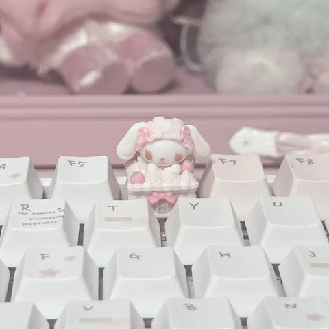 ［サンリオ］シュガーバニーズ 手作り キーキャップ【メカニカルキーボード】