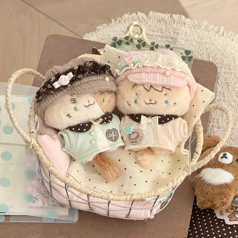 【受注予約】［ぬい服］10cm 無属性 ぬいぐるみ用 お洋服【糖霜】
