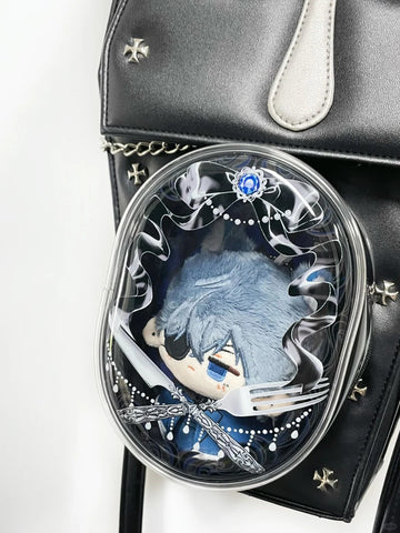 ［推し活グッズ］10/15cm 無属性 ぬいぐるみ用 ポーチ【W4L5J0】