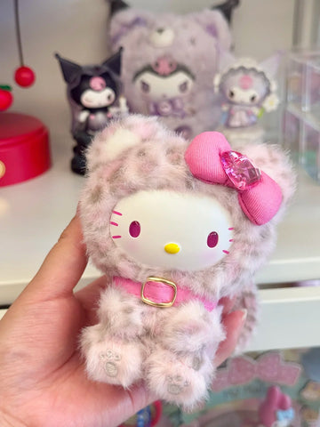 ［サンリオ］トレーディングぬいぐるみ 中身確認【豹纹】