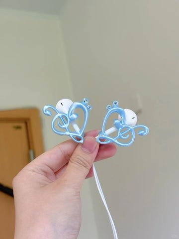 ［スマホグッズ］3Dプリント 有線イヤホン アクセサリー【OJZXO1】