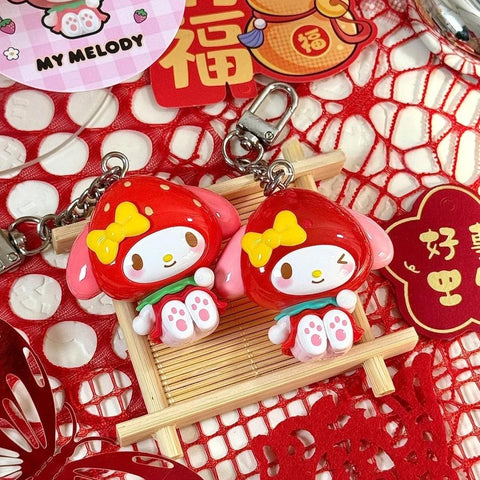 ［サンリオ］トレーディングフィギュア 中身確認【草莓】