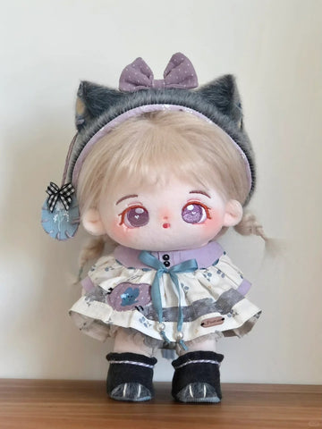 ［ぬい服］10/15cm 無属性 ぬいぐるみ用 お洋服【鸢尾】