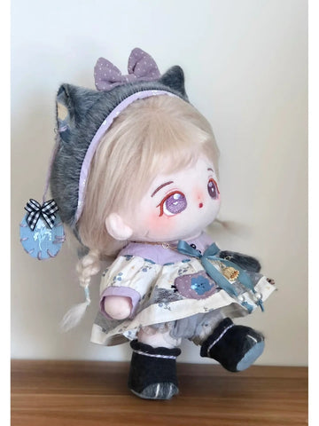 ［ぬい服］10/15cm 無属性 ぬいぐるみ用 お洋服【鸢尾】