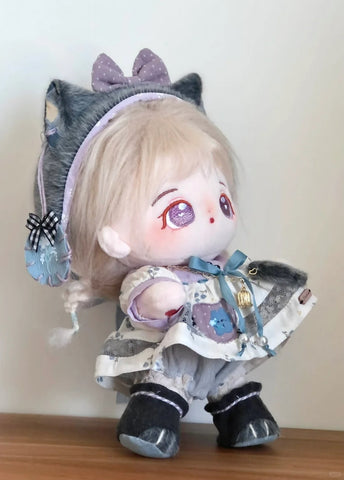 ［ぬい服］10/15cm 無属性 ぬいぐるみ用 お洋服【鸢尾】