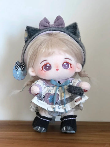 ［ぬい服］10/15cm 無属性 ぬいぐるみ用 お洋服【鸢尾】