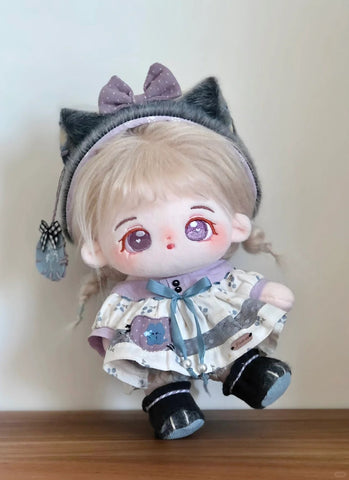 ［ぬい服］10/15cm 無属性 ぬいぐるみ用 お洋服【鸢尾】