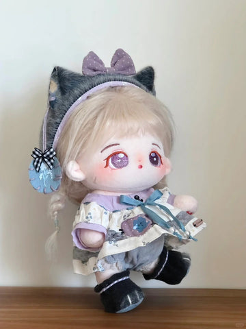［ぬい服］10/15cm 無属性 ぬいぐるみ用 お洋服【鸢尾】