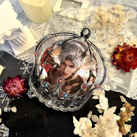 ［推し活グッズ］缶バッジ アクリルフレーム 58/75mm【8UHPDA】