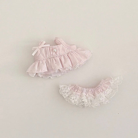 【受注予約】［ぬい服］10cm 無属性 ぬいぐるみ用 お洋服【蓝花织】