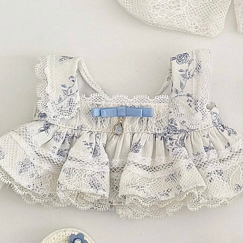 【受注予約】［ぬい服］20cm 無属性 ぬいぐるみ用 お洋服【蓝花织】