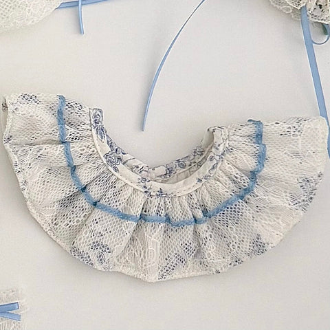 【受注予約】［ぬい服］20cm 無属性 ぬいぐるみ用 お洋服【蓝花织】