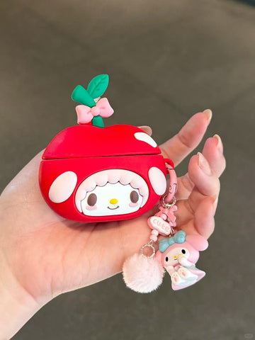 ［サンリオ ］マイメロディ＆ピアノ イヤホンケース Airpods Pro 1/2/3/4