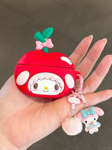 ［サンリオ ］マイメロディ＆ピアノ イヤホンケース Airpods Pro 1/2/3/4