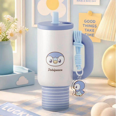 ［キャラグッズ］ポケモン 海外限定 ボトル タンブラー 保温保冷 700ml【2HUTOB】