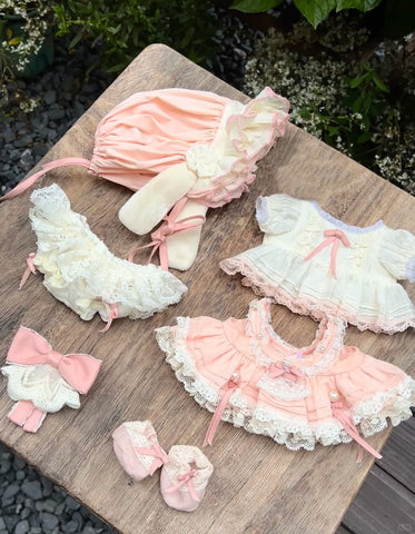 【受注予約】［ぬい服］20cm 無属性 ぬいぐるみ用 お洋服【奶兔】