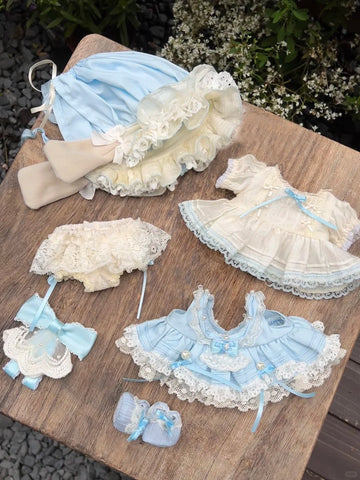 【受注予約】［ぬい服］20cm 無属性 ぬいぐるみ用 お洋服【奶兔】