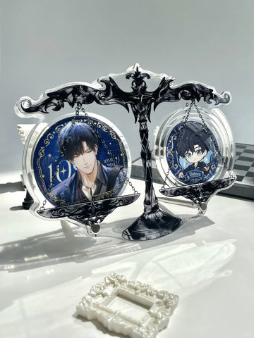 ［推し活グッズ］缶バッジアクリルフレーム 58~75mm【S7Q3P0】