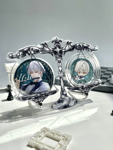 ［推し活グッズ］缶バッジアクリルフレーム 58~75mm【S7Q3P0】