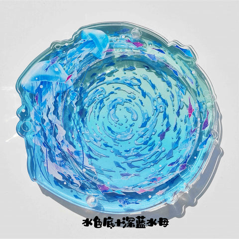 ［推し活グッズ］缶バッジ アクリルフレーム 75mm【潮汐】