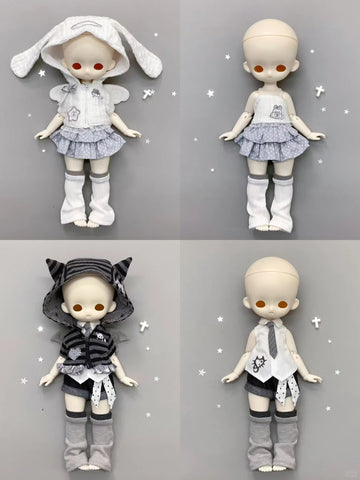 ［BJD服］1/6 ドール用 衣装セット【轻亚比】