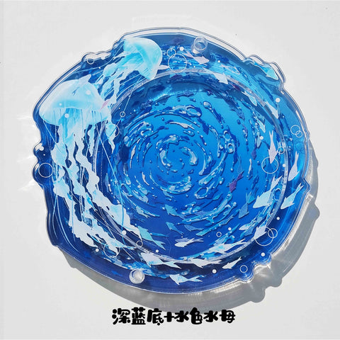 ［推し活グッズ］缶バッジ アクリルフレーム 75mm【潮汐】