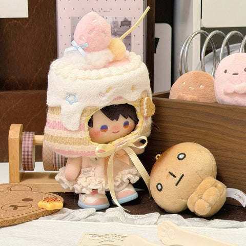 ［ぬい服］10cm 無属性 ぬいぐるみ用 お洋服【蛋糕】