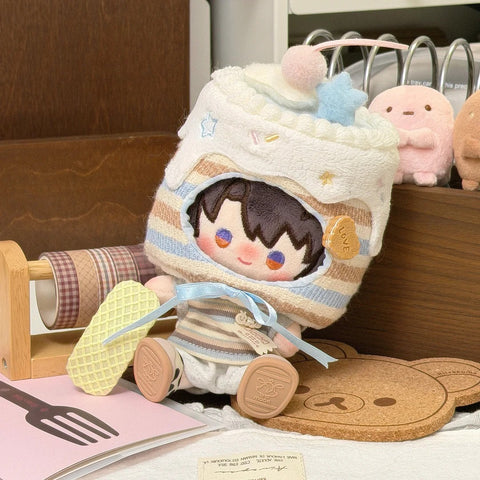［ぬい服］10cm 無属性 ぬいぐるみ用 お洋服【蛋糕】