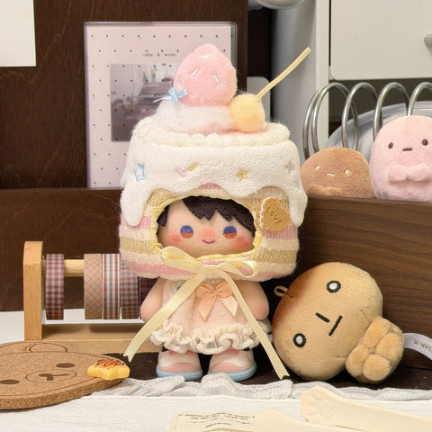 ［ぬい服］10cm 無属性 ぬいぐるみ用 お洋服【蛋糕】
