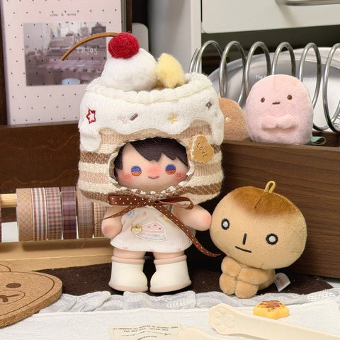 ［ぬい服］10cm 無属性 ぬいぐるみ用 お洋服【蛋糕】