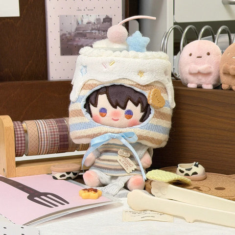 ［ぬい服］10cm 無属性 ぬいぐるみ用 お洋服【蛋糕】