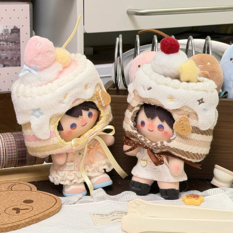 ［ぬい服］10cm 無属性 ぬいぐるみ用 お洋服【蛋糕】