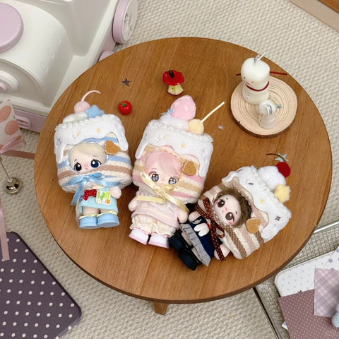 ［ぬい服］10cm 無属性 ぬいぐるみ用 お洋服【蛋糕】