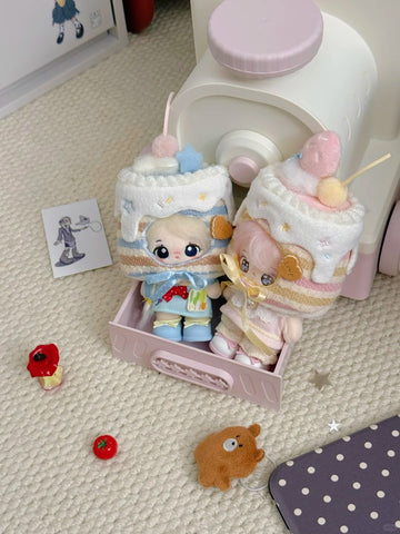 ［ぬい服］10cm 無属性 ぬいぐるみ用 お洋服【蛋糕】