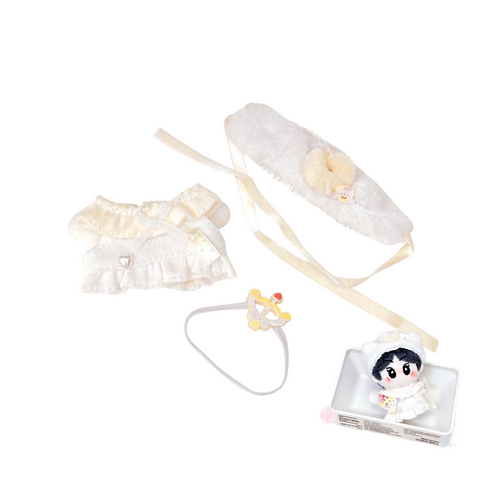 ［ぬい服］5cm 無属性 ぬいぐるみ用 お洋服【音符】
