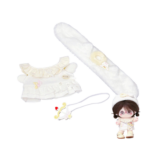 ［ぬい服］20cm 無属性 ぬいぐるみ用 お洋服【音符】