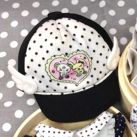 【12月15日予約締切】［ぬい服］10cm 無属性 ぬいぐるみ用 お洋服【波点】