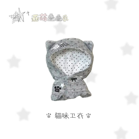 【12月4日予約締切】［ぬい服］10cm 無属性 ぬいぐるみ用 お洋服【亚萌】