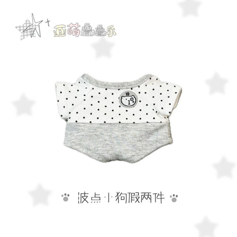 【12月4日予約締切】［ぬい服］20cm 無属性 ぬいぐるみ用 お洋服【亚萌】