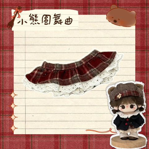 【受注予約】［ぬい服］20cm 無属性 ぬいぐるみ用服【圆舞曲】