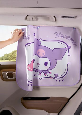 ［サンリオ］カー用品 車 吸盤 サンシェード