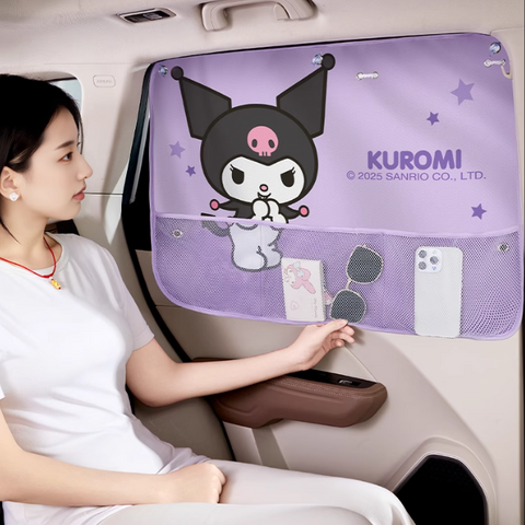 ［サンリオ］カー用品 車 吸盤 サンシェード
